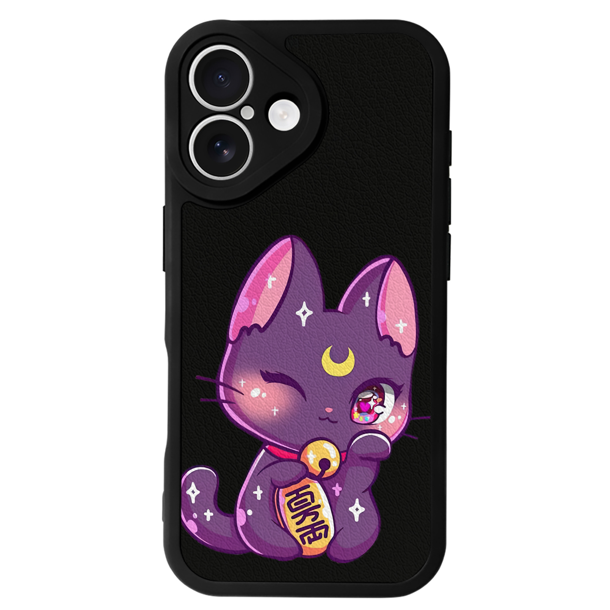 （画像用） 美少女戦士セーラームーン Sailor Moon 【iPhone 16シリーズ対応】シリコンスマホケース（レザー調） 材質：シリコン